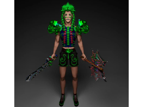 騎士アルトゥリーニョ 3Dモデル