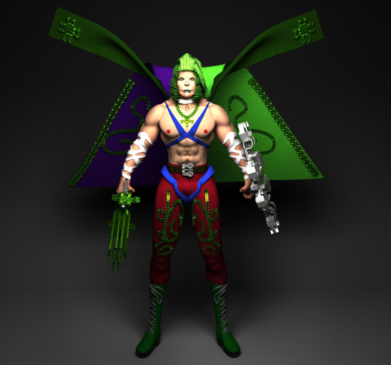 Knight Arturcik 3D Model .c4d .max .obj .3ds .fbx .stl .blend 