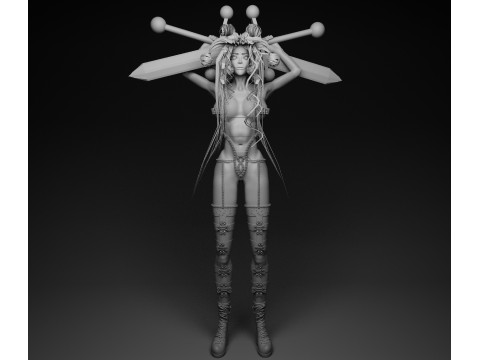Gala Modelo 3D