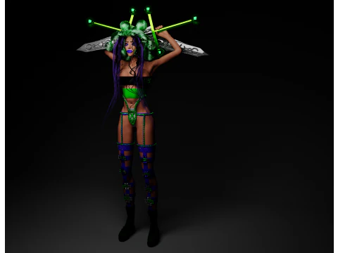 Варвара 3D Модель