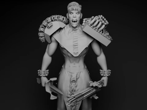 吸血鬼 3Dモデル