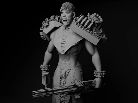 吸血鬼 3Dモデル