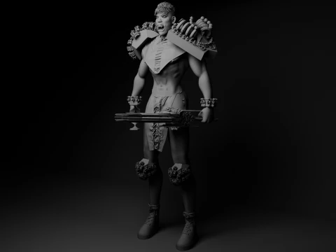 吸血鬼 3Dモデル