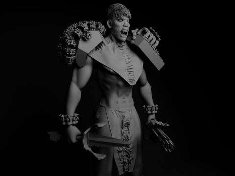 Vampire 3D मॉडल