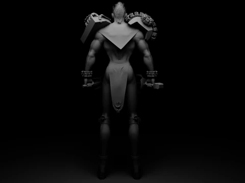 吸血鬼 3Dモデル