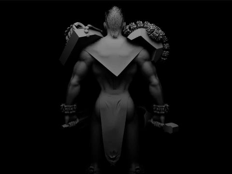 吸血鬼 3Dモデル