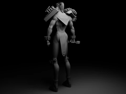 吸血鬼 3Dモデル