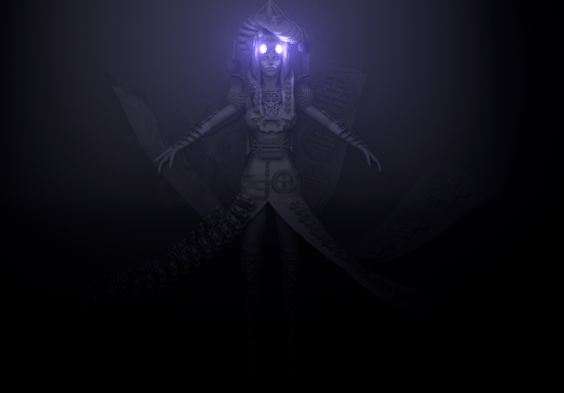 魔法安娜 3D 模型 .c4d .max .obj .3ds .fbx .stl .blend 