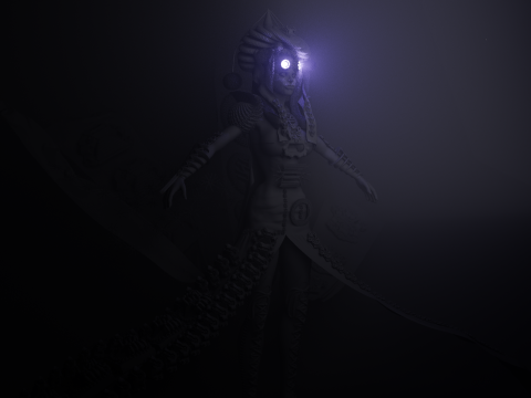 魔法安娜 3D 模型