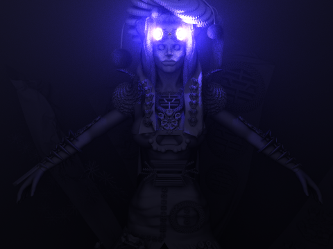 魔法安娜 3D 模型