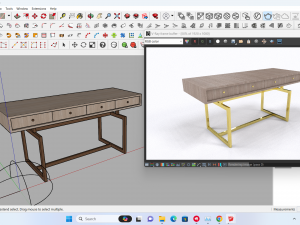 Work table 3D Модель