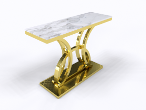 Console table stainless 3D Model