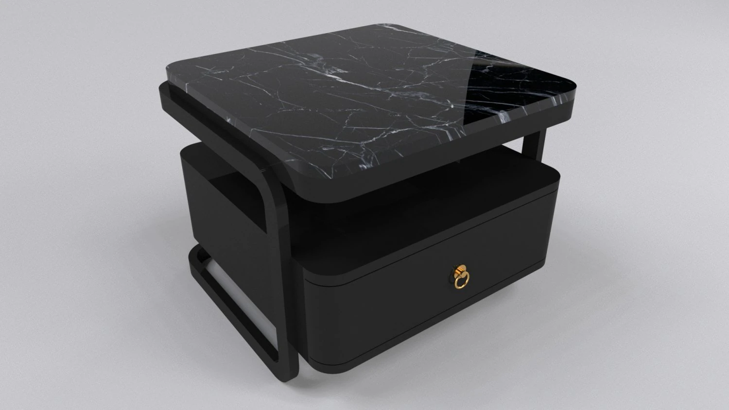 사이드 테이블 3D 모델 .c4d .max .obj .3ds .fbx .stl .blend 