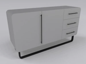 Cabinet nordic 3D Model