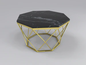 Tavolino esagonale Modello 3D