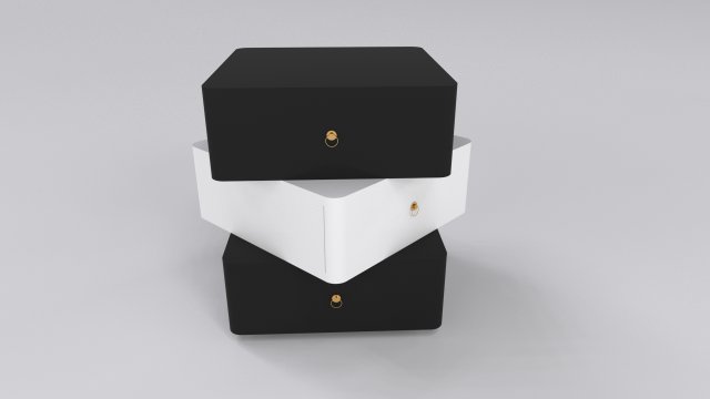 Bed side Modelo 3D .c4d .max .obj .3ds .fbx .stl .blend 