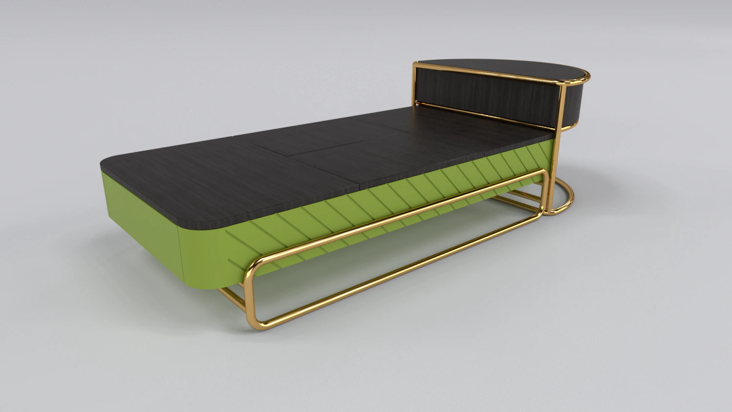Luxury coffee table 1 set 3D Model .c4d .max .obj .3ds .fbx .stl .blend 