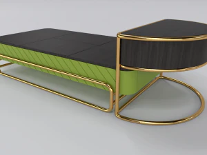 Luxury coffee table 1 set 3D Model