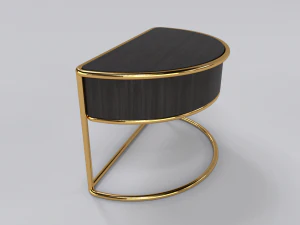 Luxury coffee table 1 set 3D Model