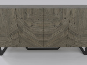 Sideboard cabinet antique 3D Model
