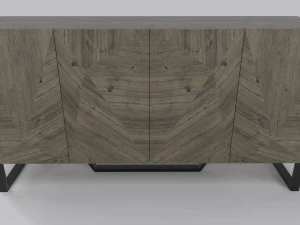 Sideboard cabinet antique 3D Model