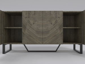 Sideboard cabinet antique 3D Model