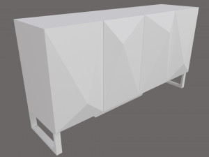 Sideboard cabinet antique 3D Model