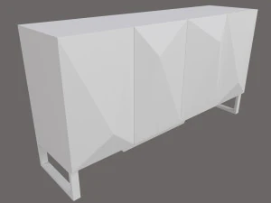 Sideboard cabinet antique 3D Model