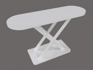 Luxury console table with legs pipe 3D Model