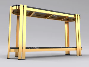 Marie console table 3D Model