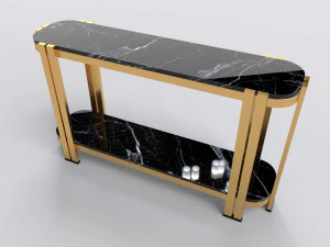 Marie console table 3D Model