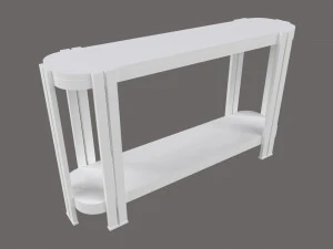 Marie console table 3D Model