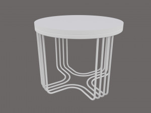 Mindi gold SIde table 3D 模型