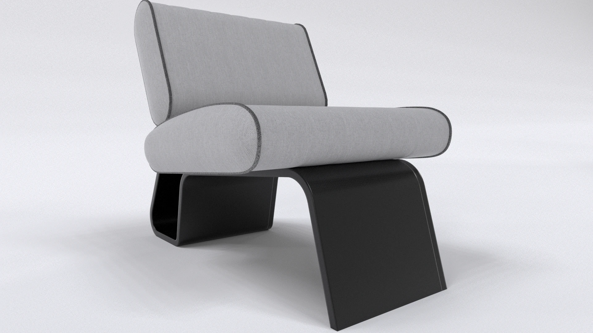 ソファ 1人掛け 3Dモデル .c4d .max .obj .3ds .fbx .stl .blend 