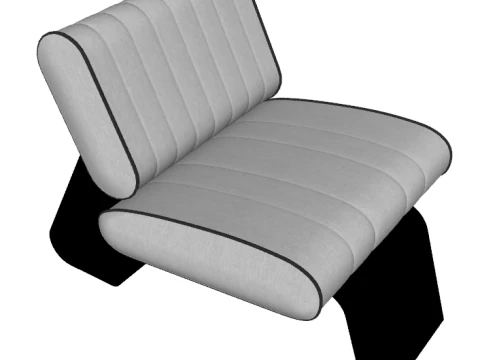 ソファ 1人掛け 3Dモデル