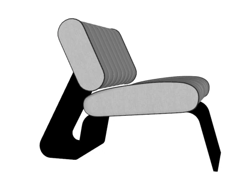 ソファ 1人掛け 3Dモデル