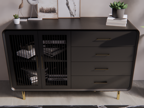 Buffet minimalist modern Modelo 3D