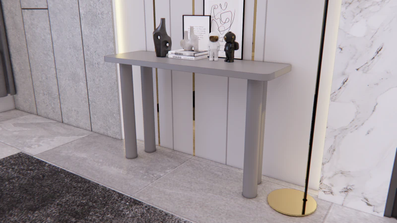 Foyer console table 3D Model .c4d .max .obj .3ds .fbx .stl .blend 