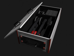 GameReady military SCI-FI turret 3D-Modell