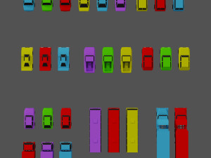 Casual Vehicles Pack Set of 29 Vehicles Modèle 3D