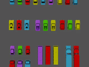 Casual Vehicles Pack Set of 29 Vehicles 3D Model