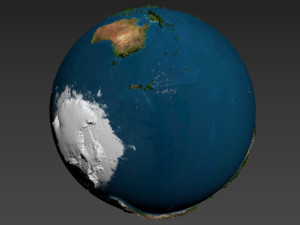 3D Earth Globe High Detail Model 3D