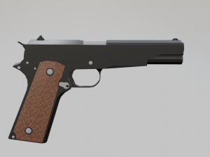 Pistol 3D Model