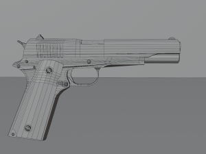 Pistol 3D Model
