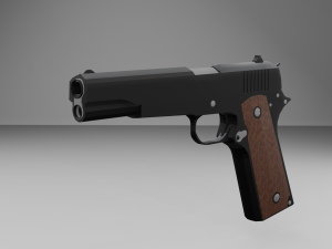 Pistol 3D Model