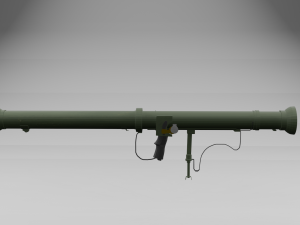 Bazooka m20 Modelo 3D