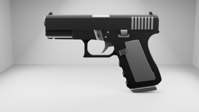 Glock pistola Modelo 3D .c4d .max .obj .3ds .fbx .stl .blend 