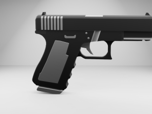 Glock pistola Modelo 3D