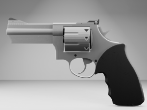 Revolver Taurus Modelo 3D