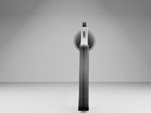 Revolver Taurus 3D Model